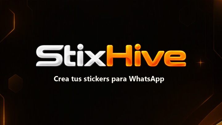Portada de StixHive, app para crear stickers de WhatsApp